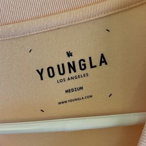 Men’s Light Pink Young LA long sleeve tee